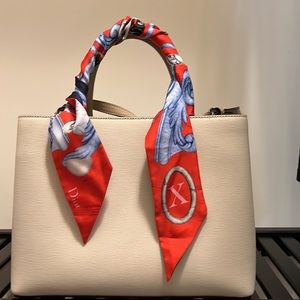 Dior silk twilly scarf